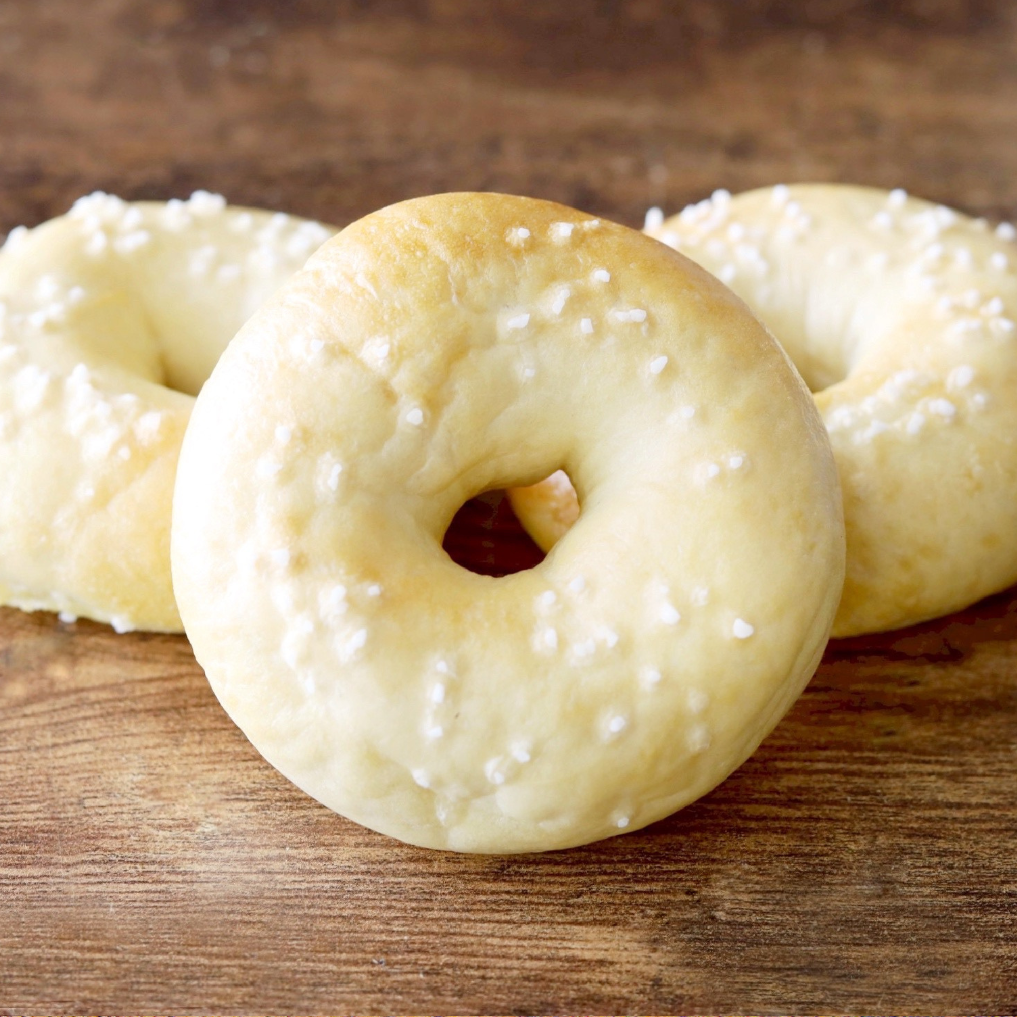 塩バター ベーグル【4個】