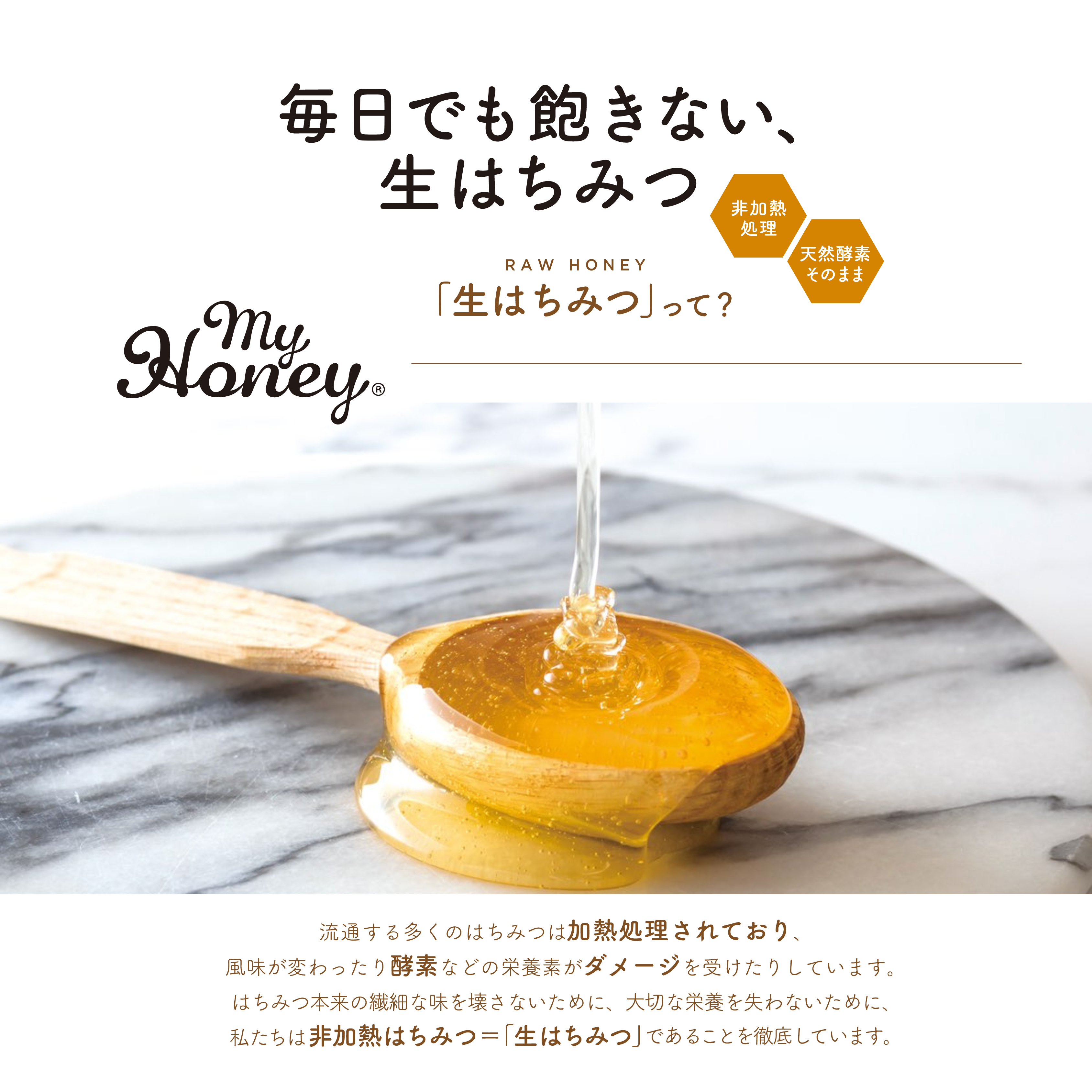 MYHONEY【アカシアハニー チューブボトル】300ｇ